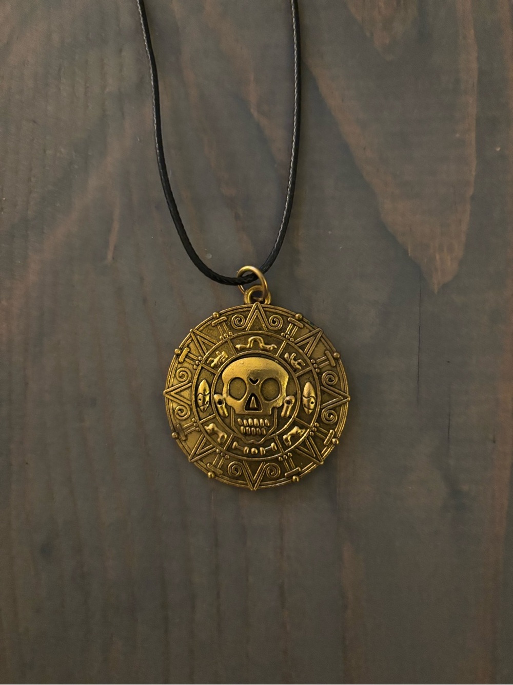 Pirates Medallion Pendant Necklace